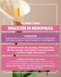 Rinascere in menopausa